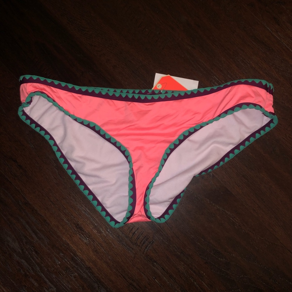 Gianni Bini Embroidered Swim Bottoms